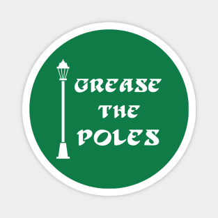 Philadelphia Eagles Funny Grease the Poles Magnet